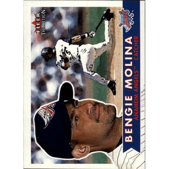 2001 Fleer Tradition #176 Bengie Molina MLB Baseball Trading Card