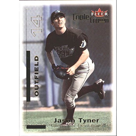 2001 Fleer Triple Crown #142 Jason Tyner MLB Baseball Trading Card