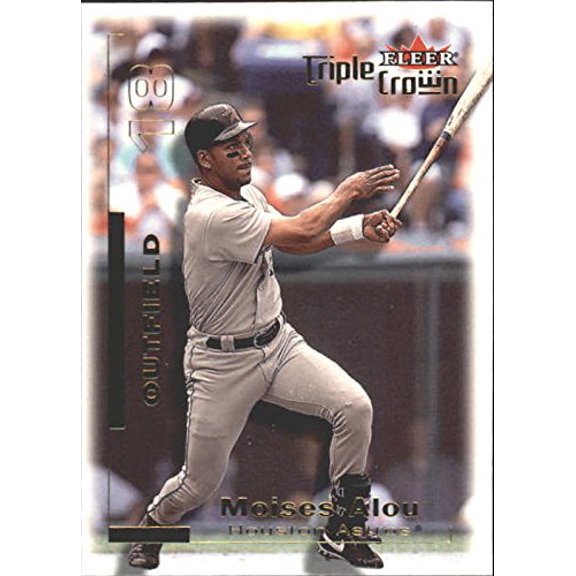 2001 Fleer Triple Crown #47 Moises Alou MLB Baseball Trading Card