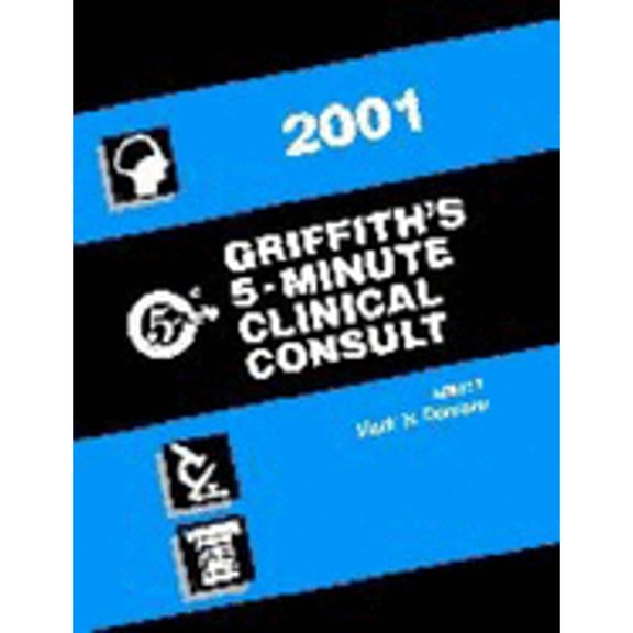 Pre-Owned Griffith's 5-Minute Clinical Consult, 2001 (Paperback) 9780781725651