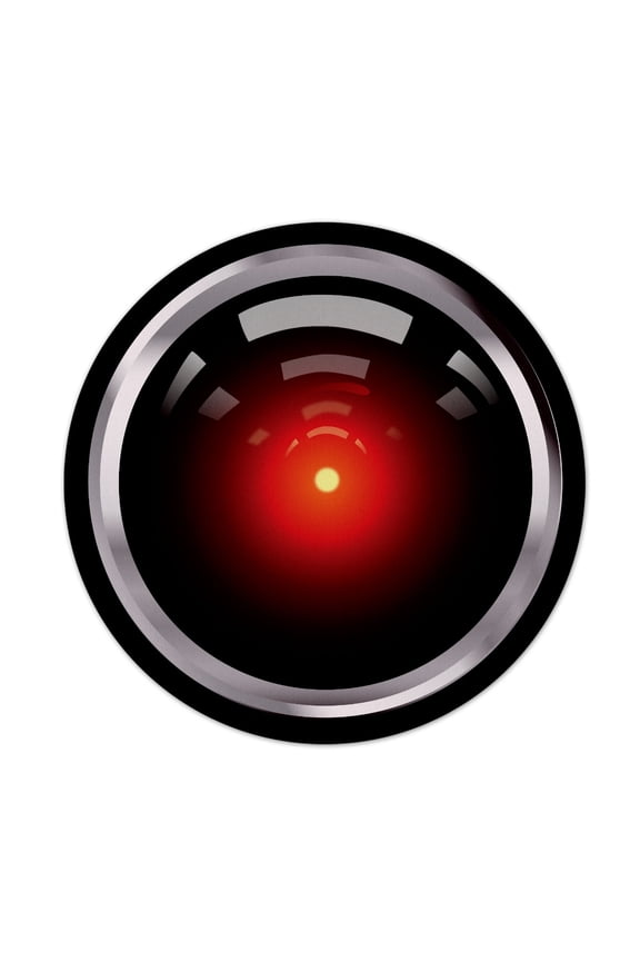 2001 Hal Eye 7.5" Round 1/4" Thick Mousepad