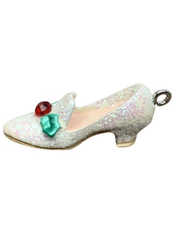 2001 Holiday Shoe (Miniature) Hallmark Keepsake Christmas Tree Ornament - QXM5365