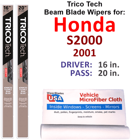 2001 Honda S2000 Beam Blade Wipers (Set of 2)