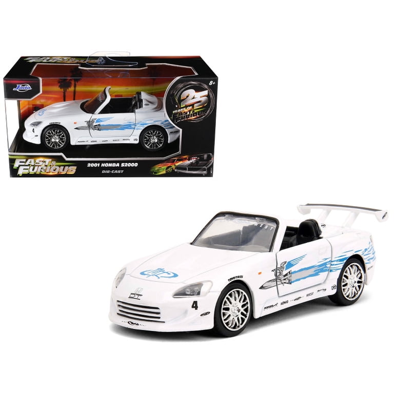 2001 Honda S2000 Convertible White with Graphics 