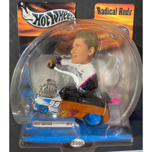2001 Hot Wheels Radical Rods 1:43 scale Jeff Burton #99