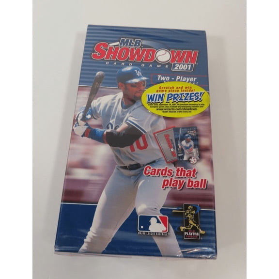2001 MLB Showdown Baseball Factory Sealed Two-Player Starter Set by Wizards of the Coast