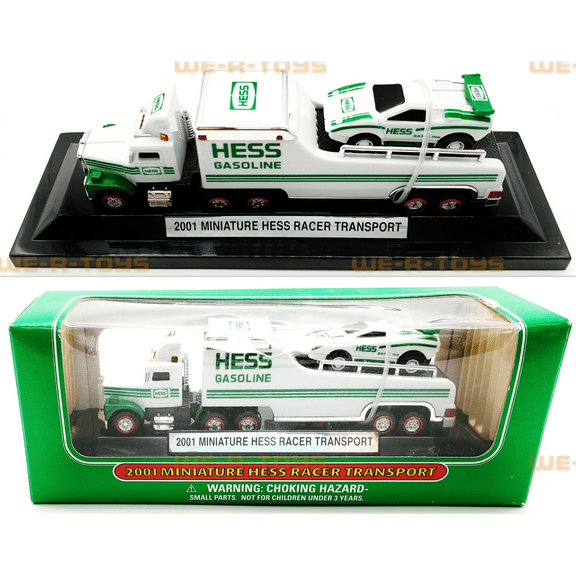 2001 Miniature Hess Racer Transport