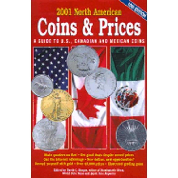 Pre-Owned 2001 North American Coins and Prices: A Guide to Us, Canadian and Mexican Coins (Paperback 9780873419284) by David C. Harper