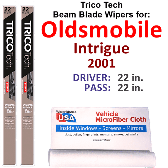 2001 Oldsmobile Intrigue Beam Blade Wipers (Set of 2)