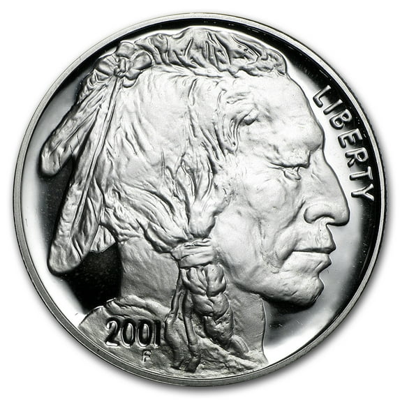 2001-P Buffalo $1 Silver Commem Proof (Capsule only)