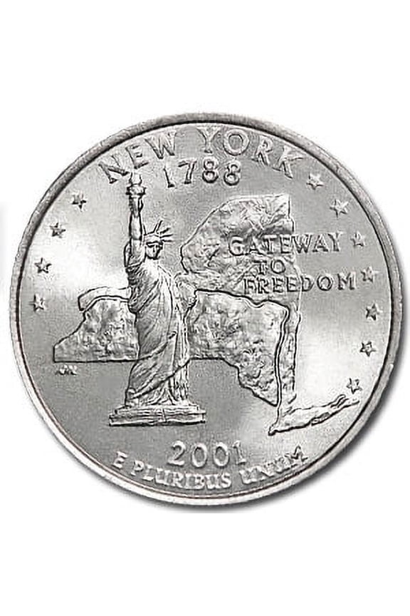 2001-P New York State Quarter BU