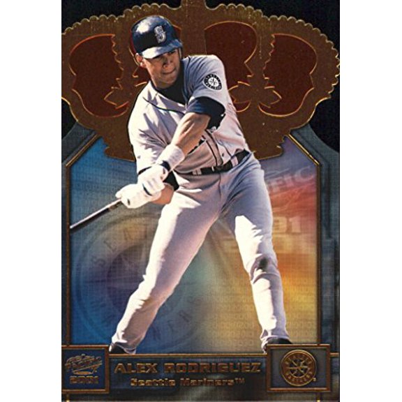 2001 Pacific Gold Crown Die Cuts #34 Alex Rodriguez MLB Baseball Trading Card