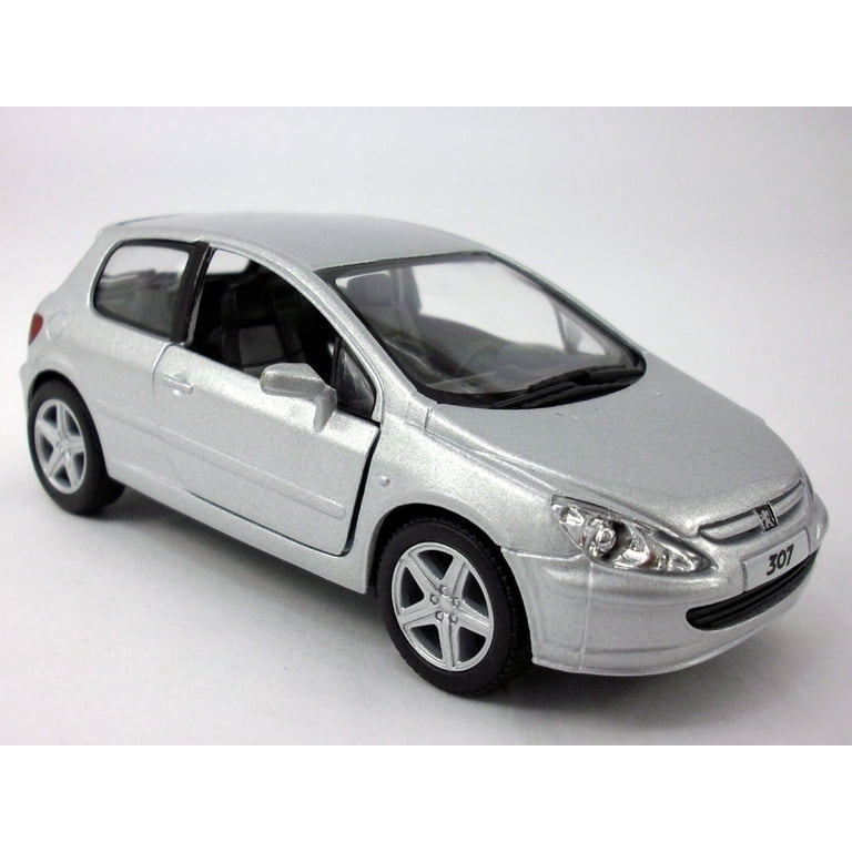 2001 Peugeot 307 XSI 1/32 Scale Diecast Model - Silver - Walmart.com