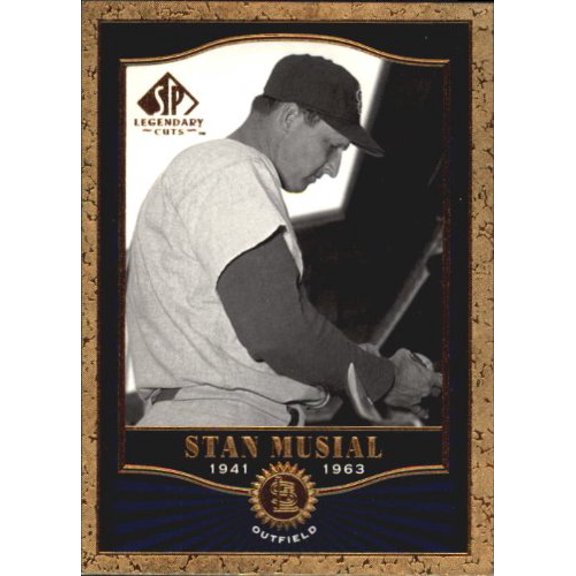 2001 SP Legendary Cuts #11 Stan Musial MLB Baseball Trading Card