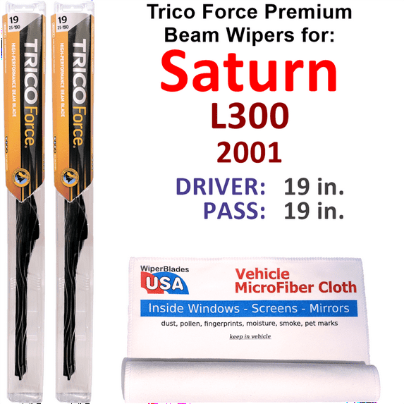 2001 Saturn L300 Performance Beam Wipers (Set of 2)