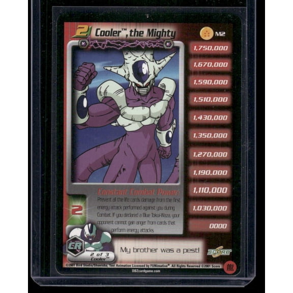 2001 Score Dragon Ball Z Cooler