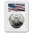 thumbnail image 1 of 2001 Silver Eagle Gem Unc PCGS (WTC, Ground Zero Recovery), 1 of 3