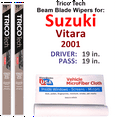 thumbnail image 1 of 2001 Suzuki Vitara Beam Blade Wipers (Set of 2), 1 of 3