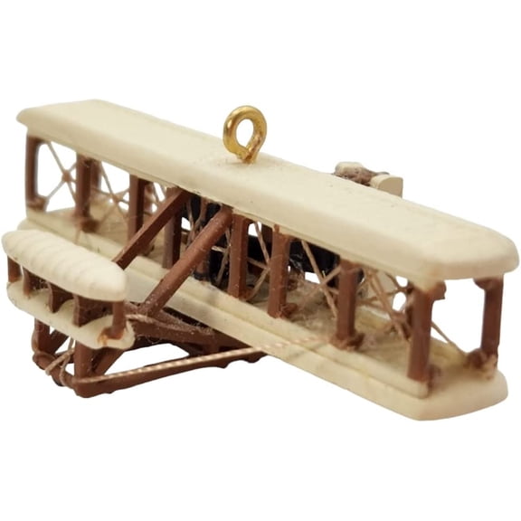 2001 The Flight at Kitty Hawk (Sky's the Limit Miniature Series) Hallmark Keepsake Christmas Tree Ornament - QXM5215