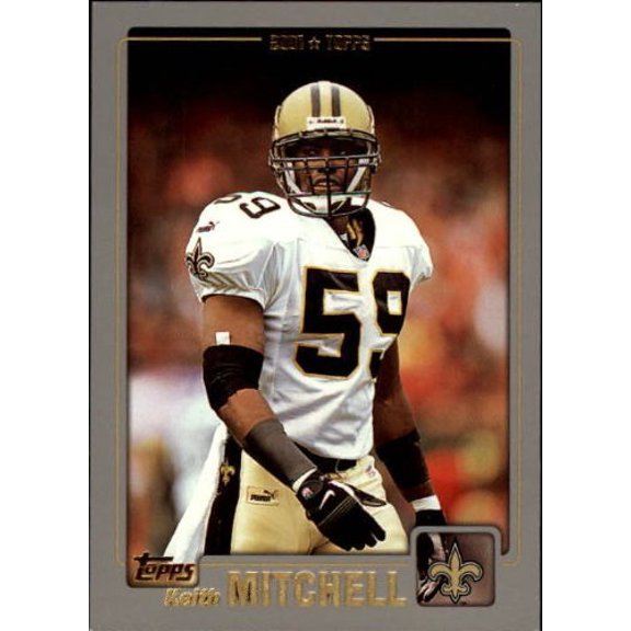 2001 Topps #241 Keith Mitchell RC NFL Football Trading Card