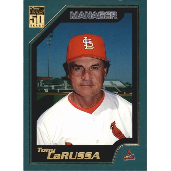 2001 Topps #349 Tony LaRussa MG MLB Baseball Trading Card