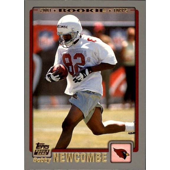 2001 Topps #362 Bobby Newcombe RC NFL Football Trading Card