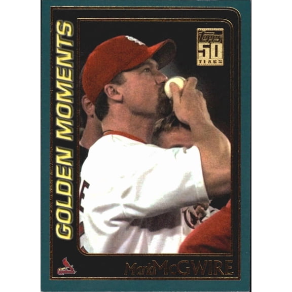 2001 Topps #377 Mark McGwire GM MLB Baseball Trading Card
