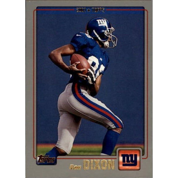 2001 Topps #8 Ron Dixon NFL Football Trading Card