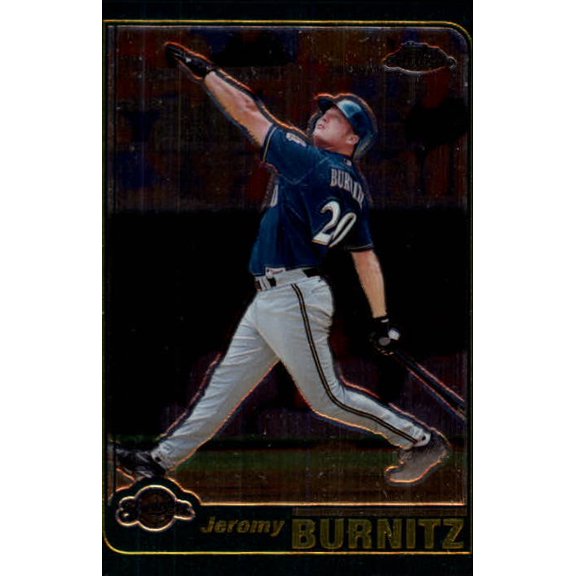 2001 Topps Chrome #335 Jeromy Burnitz MLB Baseball Trading Card