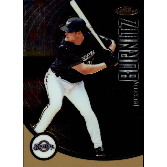 2001 Topps Finest #51 Jeromy Burnitz MLB Baseball Trading Card