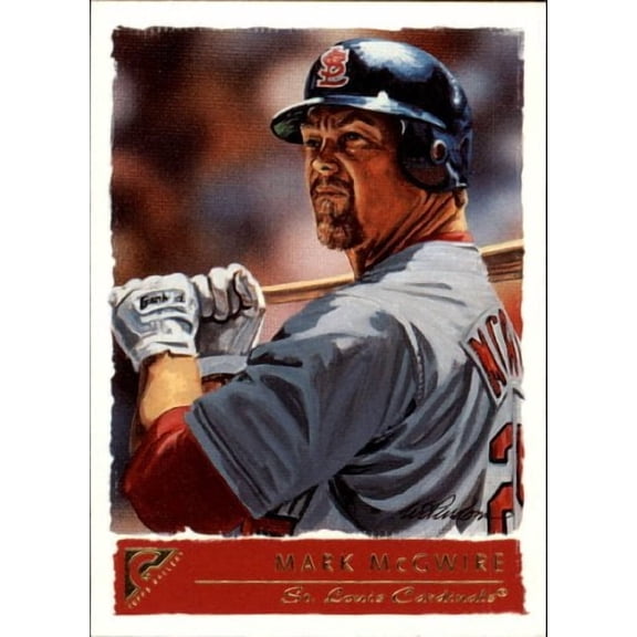 2001 Topps Gallery #75 Mark McGwire MLB Baseball Trading Card