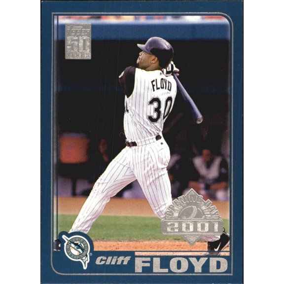 2001 Topps Opening Day #144 Cliff Floyd MLB Baseball Trading Card