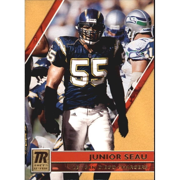 2001 Topps Reserve #36 Junior Seau NFL Football Trading Card