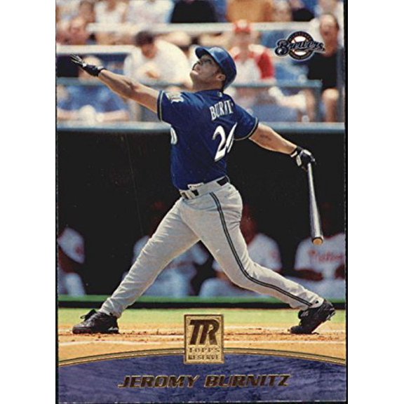2001 Topps Reserve #44 Jeromy Burnitz MLB Baseball Trading Card