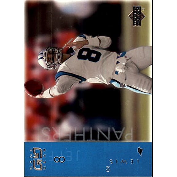 2001 UD Game Gear #11 Jeff Lewis NFL Football Trading Card