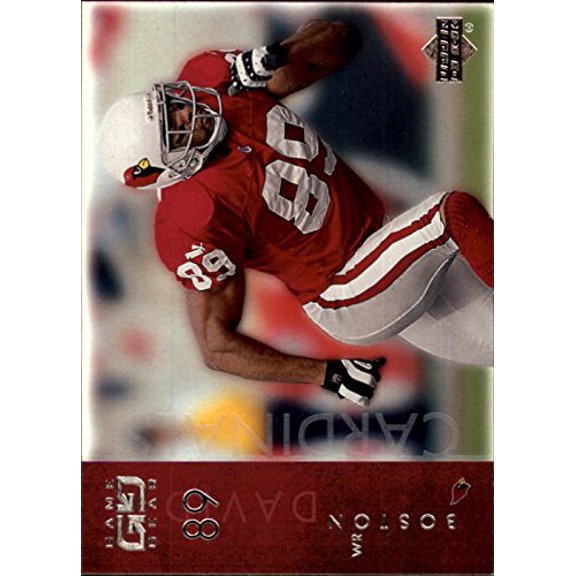 2001 UD Game Gear #2 David Boston NFL Football Trading Card
