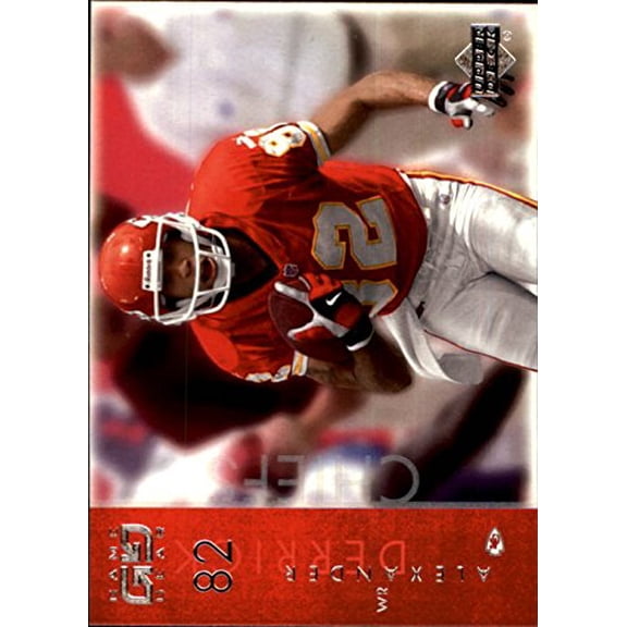 2001 UD Game Gear #41 Derrick Alexander NFL Football Trading Card