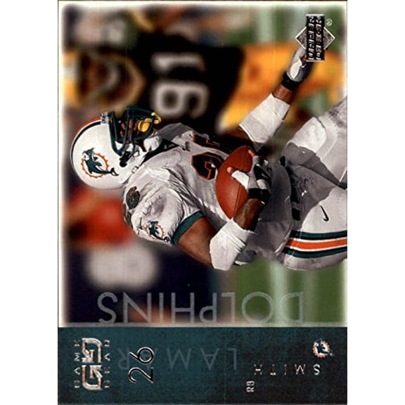 2001 UD Game Gear #43 Lamar Smith NFL Football Trading Card