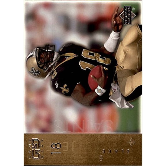 2001 UD Game Gear #54 Jeff Blake NFL Football Trading Card