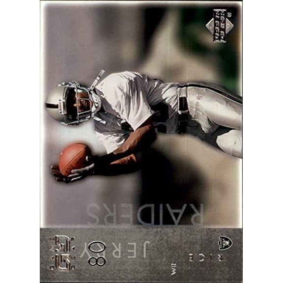 2001 UD Game Gear #65 Jerry Rice NFL Football Trading Card