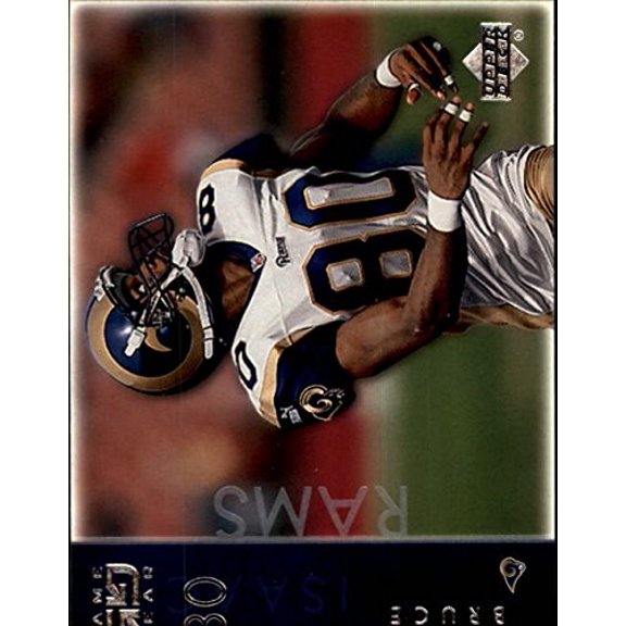2001 UD Game Gear #74 Isaac Bruce NFL Football Trading Card