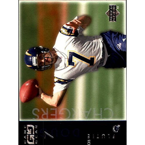 2001 UD Game Gear #75 Doug Flutie NFL Football Trading Card