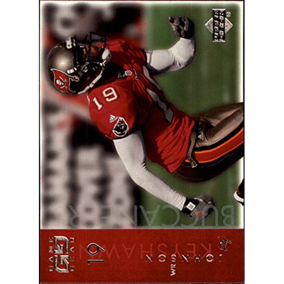 2001 UD Game Gear #82 Keyshawn Johnson NFL Football Trading Card