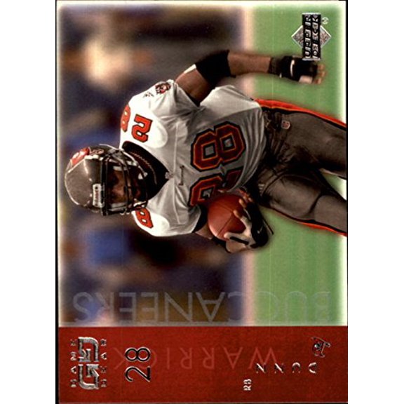 2001 UD Game Gear #84 Warrick Dunn NFL Football Trading Card