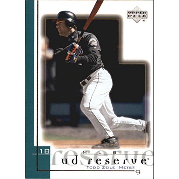 2001 UD Reserve #149 Todd Zeile MLB Baseball Trading Card