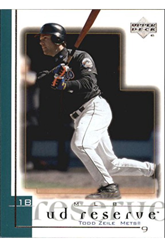 2001 UD Reserve #149 Todd Zeile MLB Baseball Trading Card