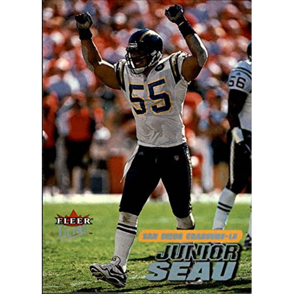 2001 Ultra #18 Junior Seau NFL Football Trading Card