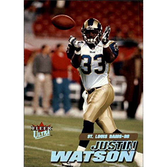 2001 Ultra #203 Justin Watson NFL Football Trading Card