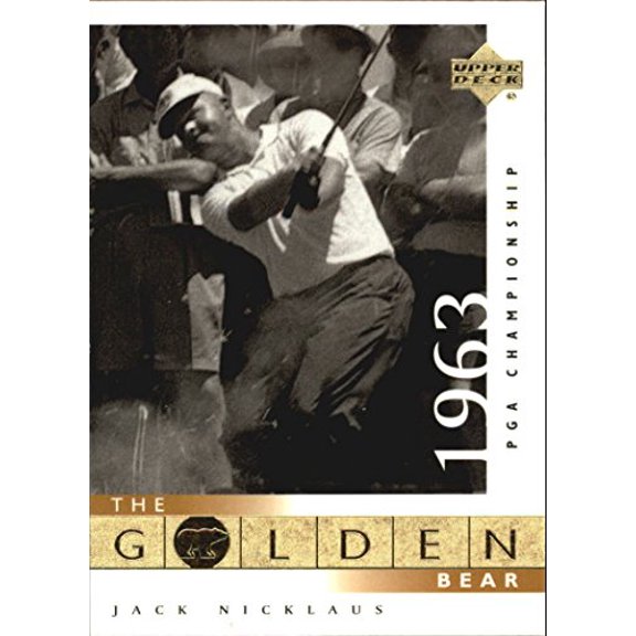 2001 Upper Deck #108 J.Nicklaus GB 63 PGA Golf Trading Card