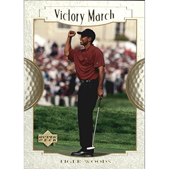 2001 Upper Deck #151 Tiger Woods VM PGA Golf Trading Card
